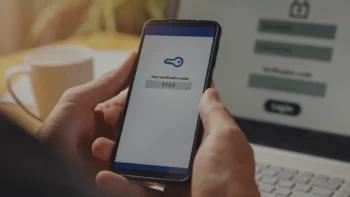 multifactor code on cell phone